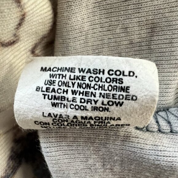 Vintage 90s Y2K Long Sleeve Top Pastel‎ Floral Fairy Embellished Size Medium - Picture 11 of 11